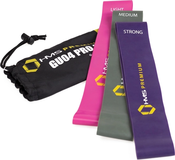 Komplet upornih trakov HMS Premium GU04 PRO – 3 stopnje obremenitve