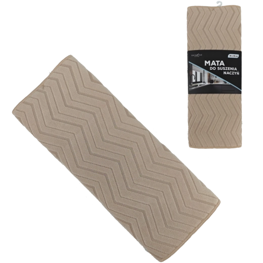 Sušilna podloga za posodo 38 × 48 cm iz mikrovlaken
