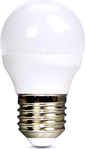 Solight LED žarnica miniglobe E27 6 W 4000 K 510 lm