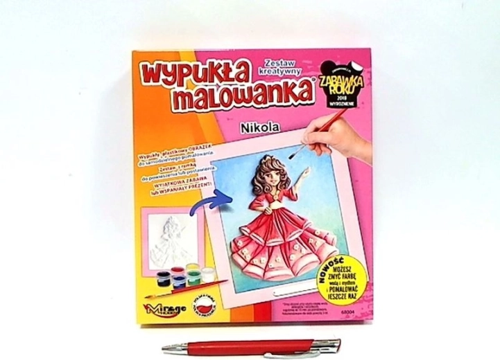 Mirage hobby princeska Nicola – 3D pobarvanka