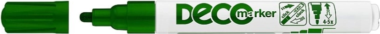 Dekorativni lakirani označevalnik ICO Deco, zelen