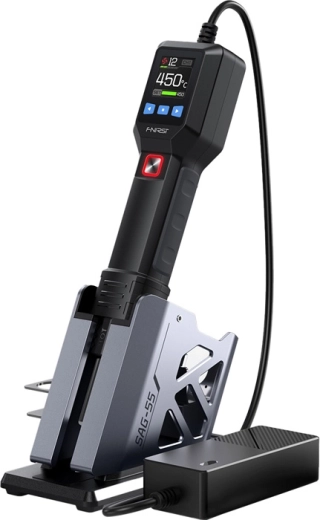 Fnirsi SAG-55 Plus pametna vročezračna postaja za SMD