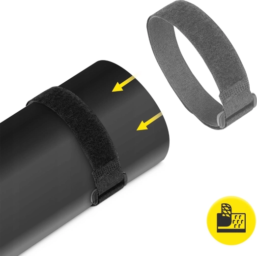 Stabilizing straps for secure attachment