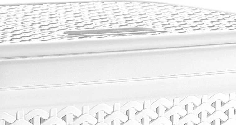 Zapiralni pokrov za čist videz