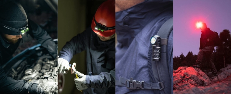 Dve barvi svetlobe: bela in rdeča