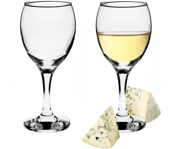 Kozarci za belo vino LAV Empire 205 ml – komplet 6 kosov