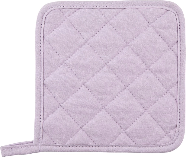 Kuhinjska prijemalka iz bombaža 18 × 18 cm svetlo vijolična