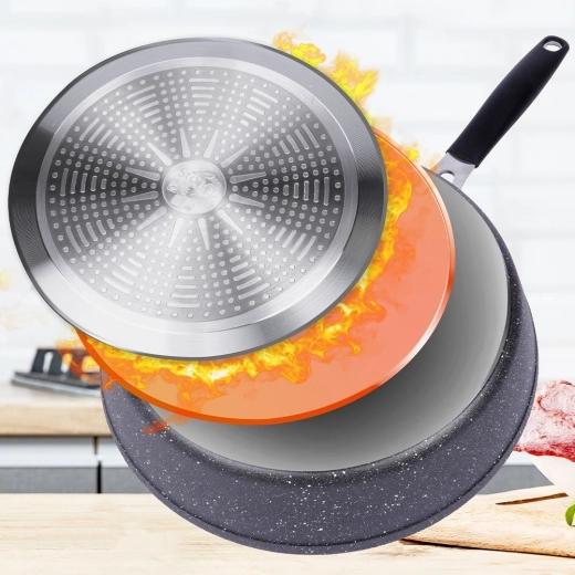 Enakomerno segrevanje in vzdržljiva konstrukcija