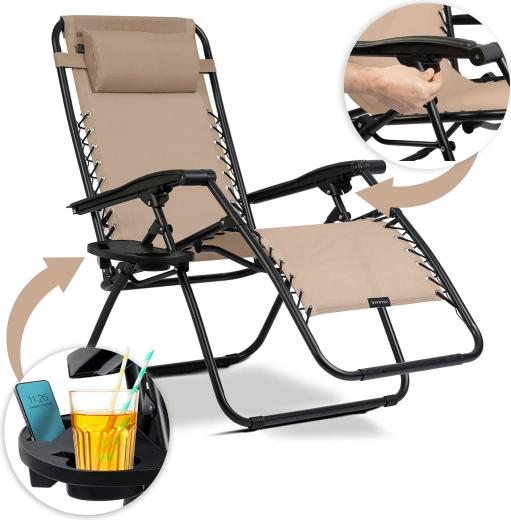 Stranska mizica za pijačo in telefon