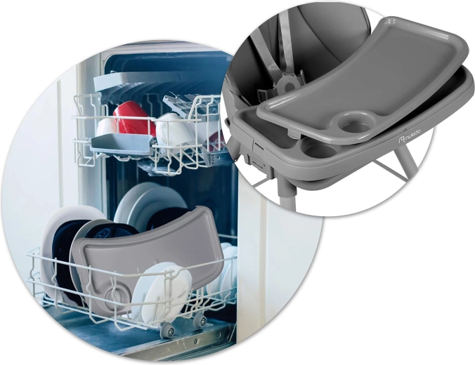 Preprosto vzdrževanje: pladenj v pomivalni stroj, prevleka le za obrisati