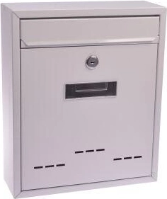Poštni nabiralnik RADIM M bel 260 × 310 × 90 mm