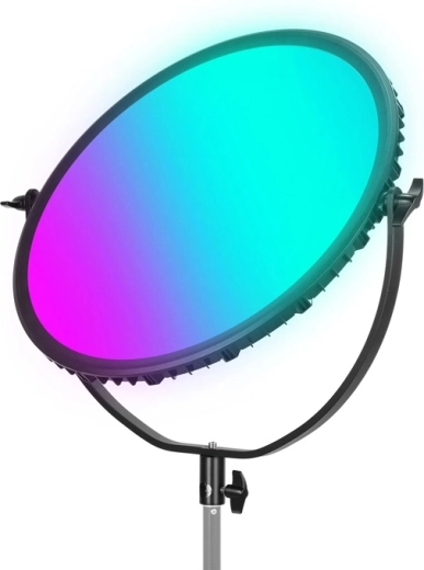 Neewer GR18C okrogla RGB LED plošča s stransko osvetlitvijo