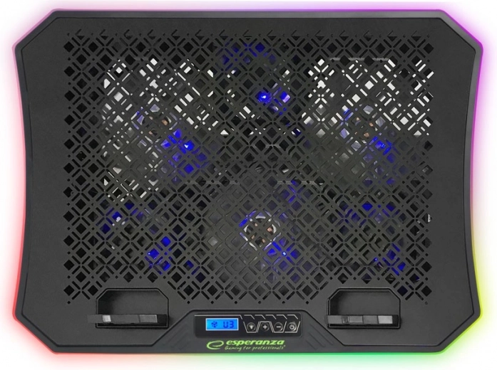 igralni hladilnik za prenosnik z RGB osvetlitvijo Galerne