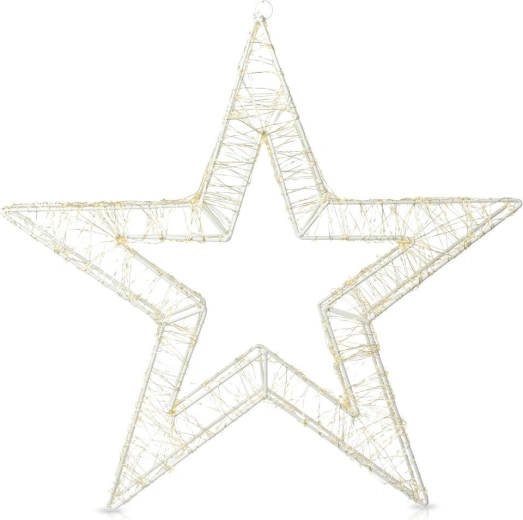 Svetleča zvezda za fasado z 960 LED-lučkami, 38 cm