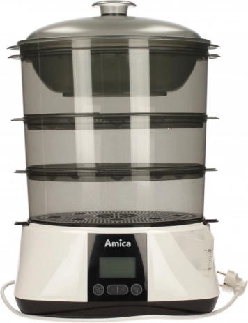 Parni lonec z LCD-zaslonom in aromatizatorjem