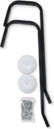 strešni kavelj s kolescema za lestev, jeklen, 150 kg