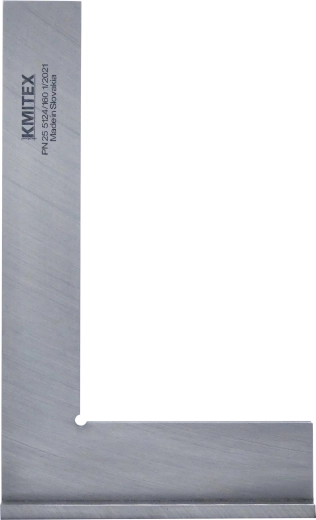 Ključno-merilski kotnik s prislonilom 100 × 63 mm KMITEX