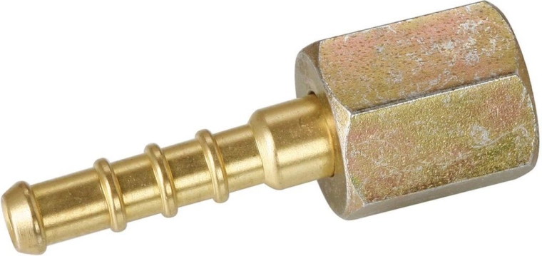 Nastavek 4 mm z matico M9×0,75 za nizkotlačne cevi