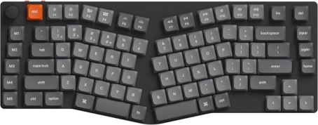 Brezžična nizkoprofilna tipkovnica Keychron K15 Max z LED in rdečimi stikali