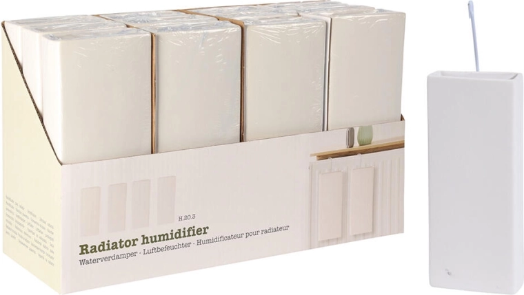 Uparjalnik za radiator iz dolomita, super bela 20,3 × 8 × 3,5 cm