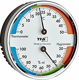 Analogni termometer z vlagomerom TFA