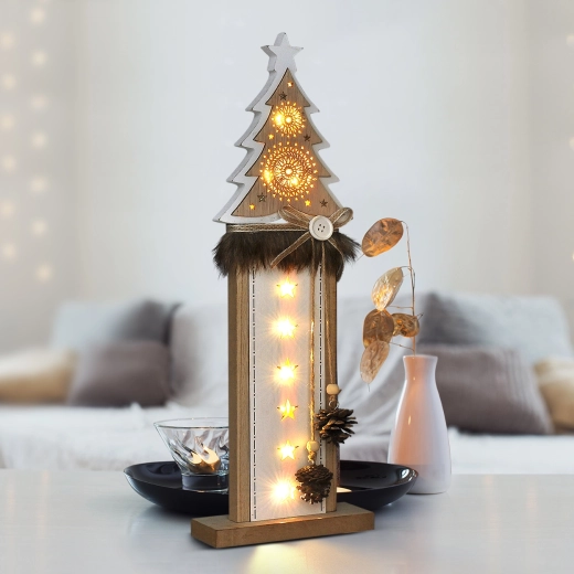 Warm light for a cozy atmosphere