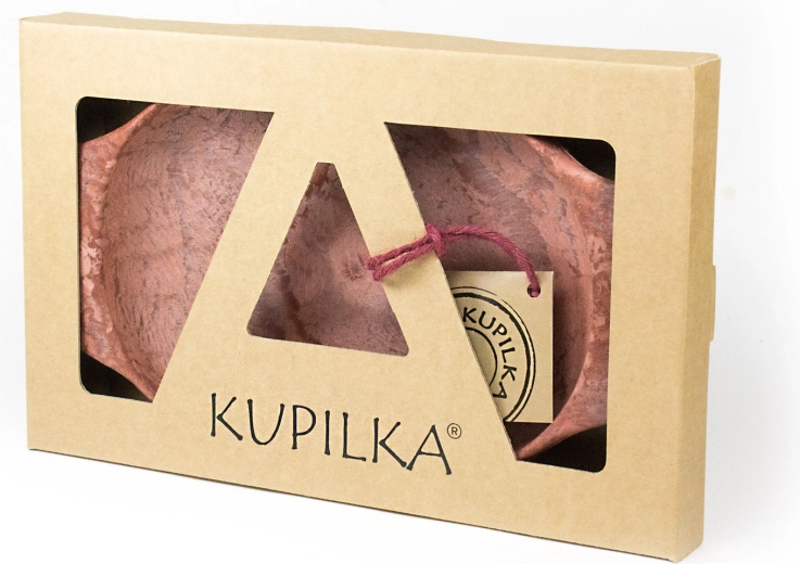 Kupilka 44 krožnik Cranberry Red – rdeč servirni krožnik