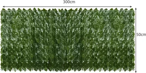 Length 3 m from 6 modular panels