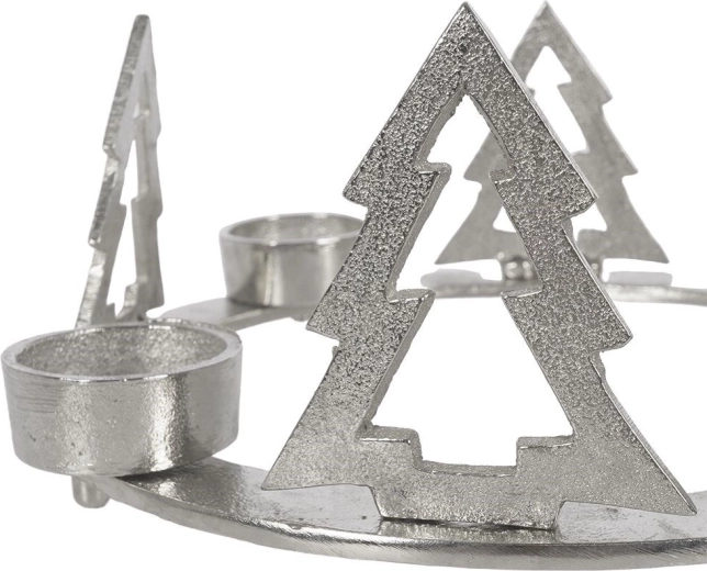 Trpežna aluminijasta izvedba v srebrni barvi