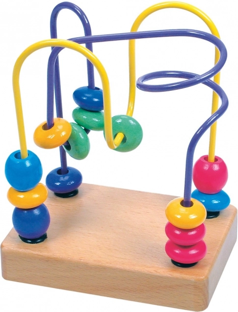 Bino motor skills labyrinth yellow - 1 piece