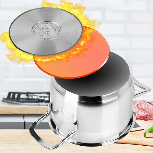 Enakomerno segrevanje zahvaljujoč večslojnemu dnu