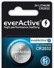 Litijeve gumbne baterije EverActive CR2032