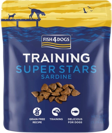 Pasji priboljški sardel Training 150 g od Fish4Dogs