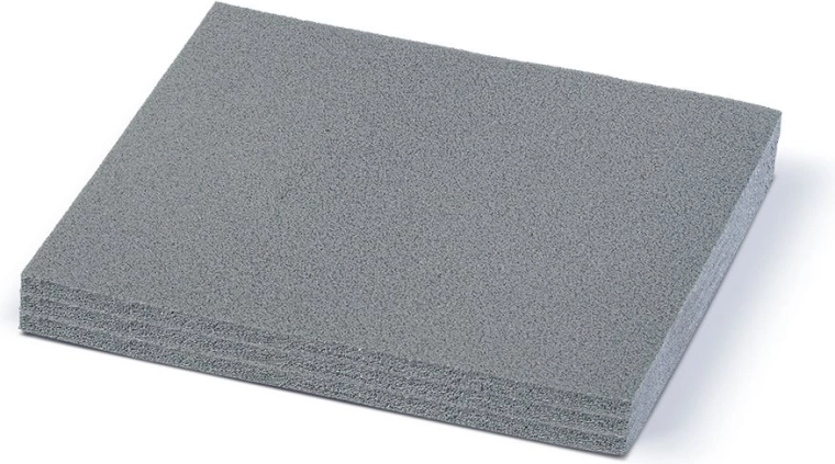 Pena za vložitev v kovček 30,5 × 28,5 × 3 cm – siva