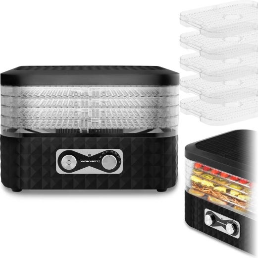 5 zložljivih pladnjev – velika sušilna površina