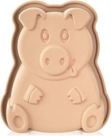 Silikonski pekač v obliki prašička 18 × 14,5 × 4,5 cm