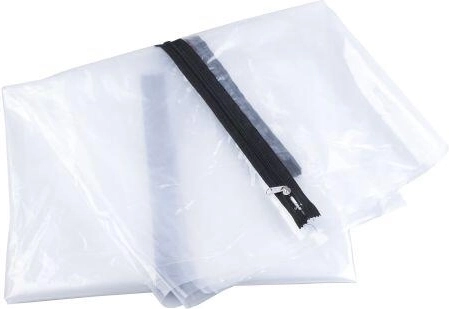 Vrata zaščitna folija proti prahu z zadrgo 1,2 × 2,2 m, 100 µm