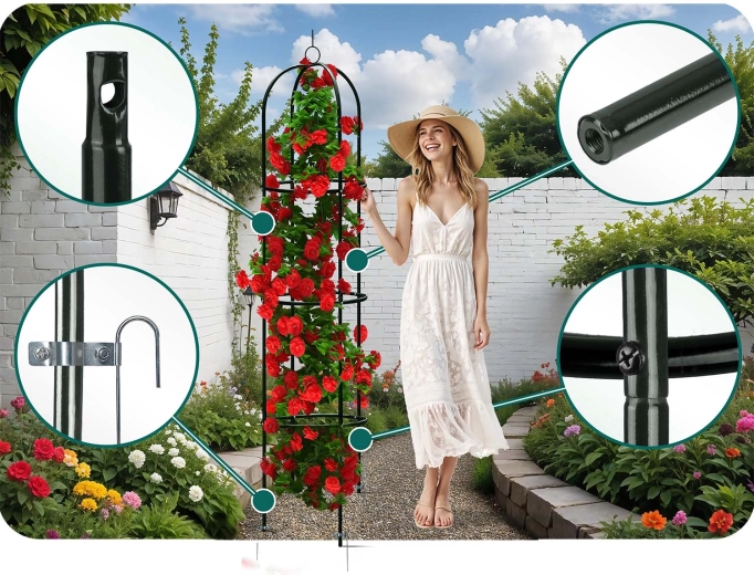 Vzdržljiva kovinska konstrukcija s prašnim lakiranjem