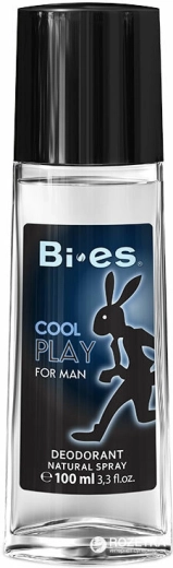 Moški parfumirani dezodorant v steklu BI-ES Cool Play 100 ml