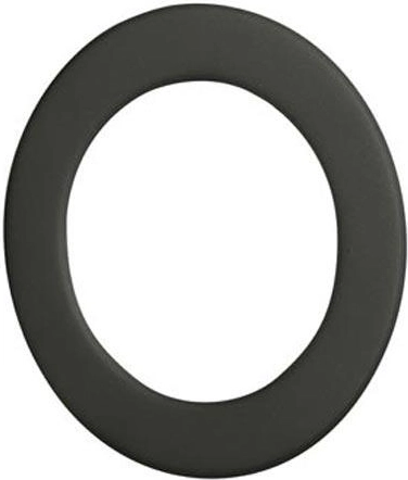 Dimniška rozeta 120 mm črna