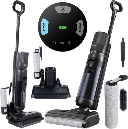 Brezžični pralni sesalnik Ruhhy Lixo 200 W s funkcijo samodejnega čiščenja