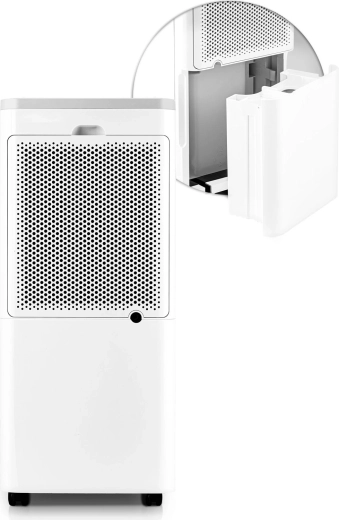 Washable antibacterial filter for easy maintenance