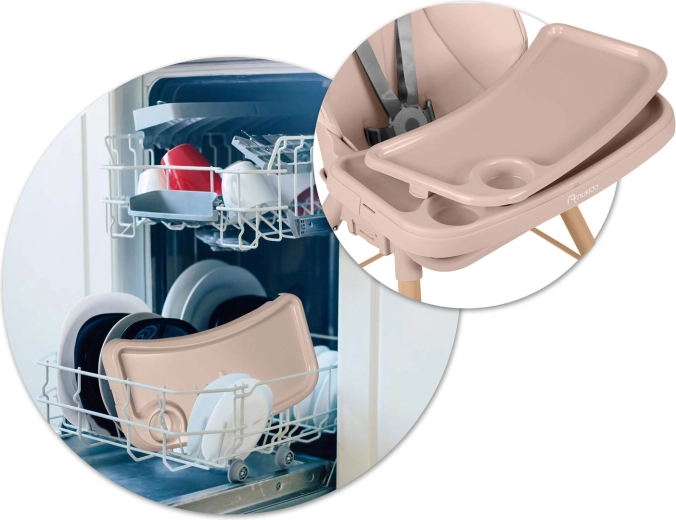 Enostavno čiščenje zahvaljujoč snemljivemu vložku pladnja