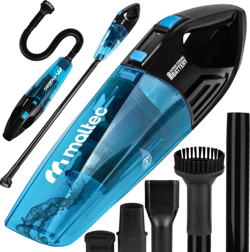 Ročni brezžični sesalnik MalTec Cyclone Wet & Dry 12v1 80 W, 0,5 l