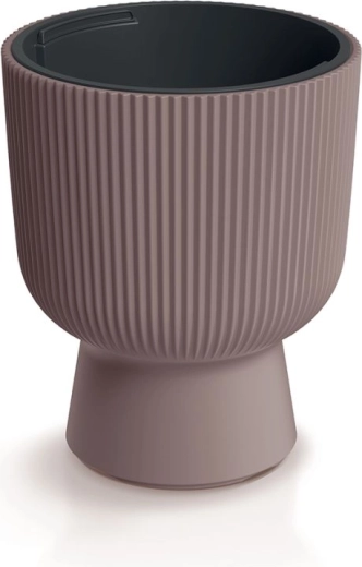 Cvetlični lonec Milly z vložkom 24 cm – marsala