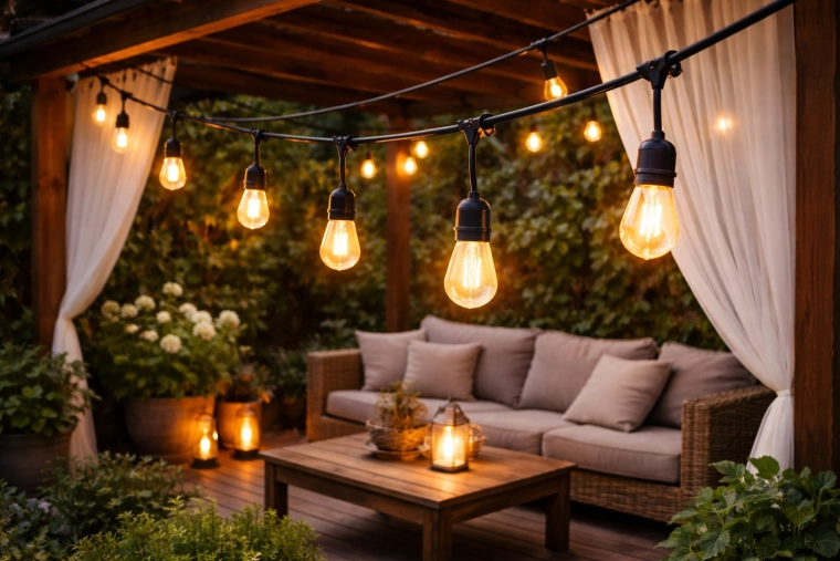 Topla, prijetna svetloba za večerni užitek