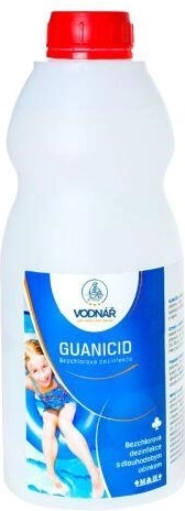 Brezklorna dezinfekcija vode GUANICID 1 l VODNAR