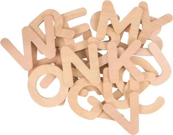 lesena abeceda – velike črke BIGJIGS TOYS