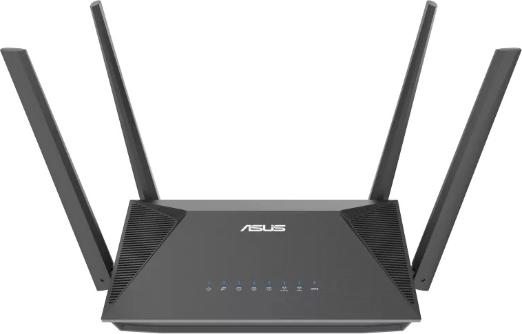 Dvopasovni WiFi 6 usmerjevalnik ASUS za dom in pisarno