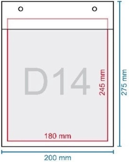 Mehurčasta kuverta D14 200 × 275 mm samolepilna